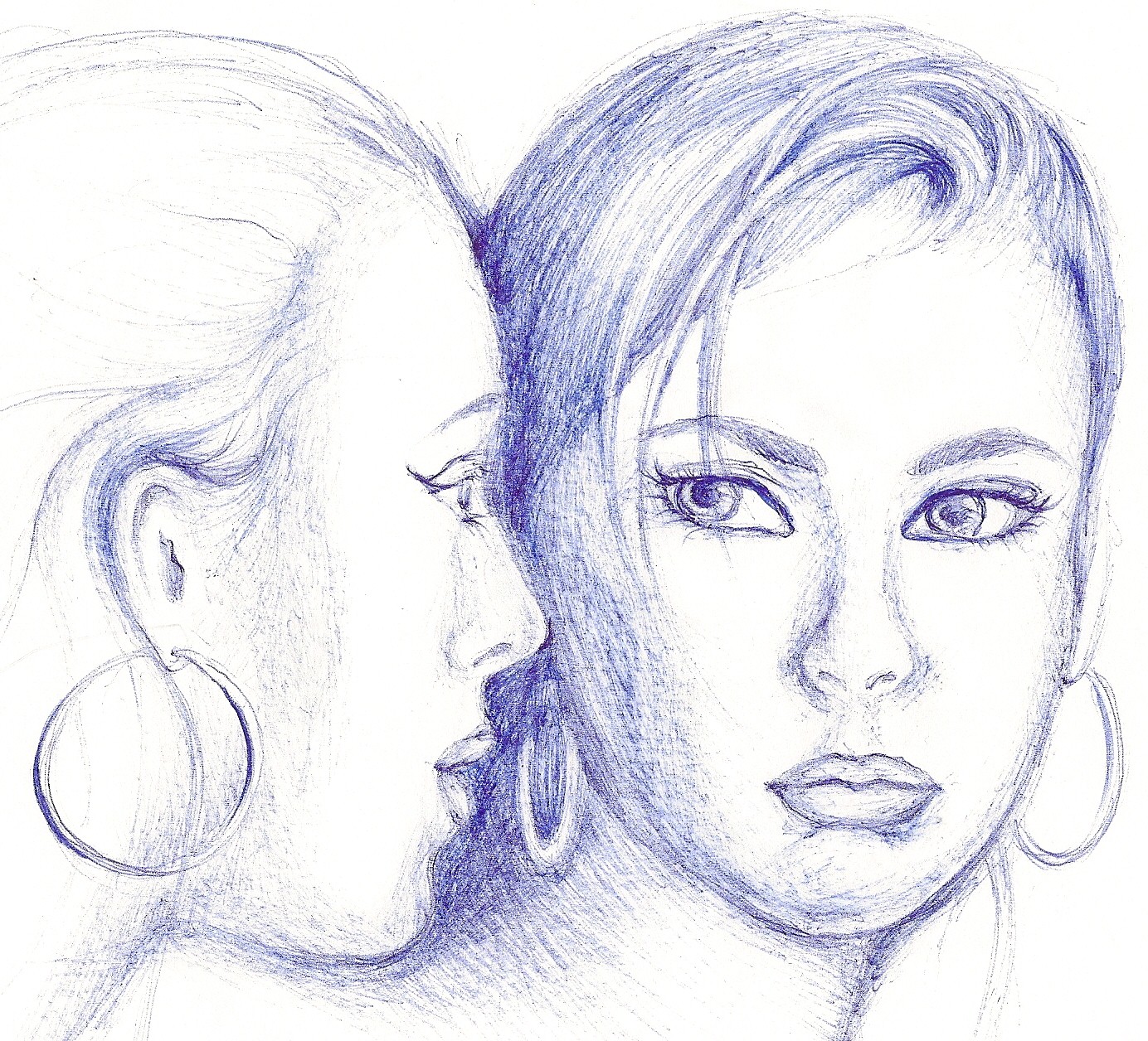 Femme mirroir